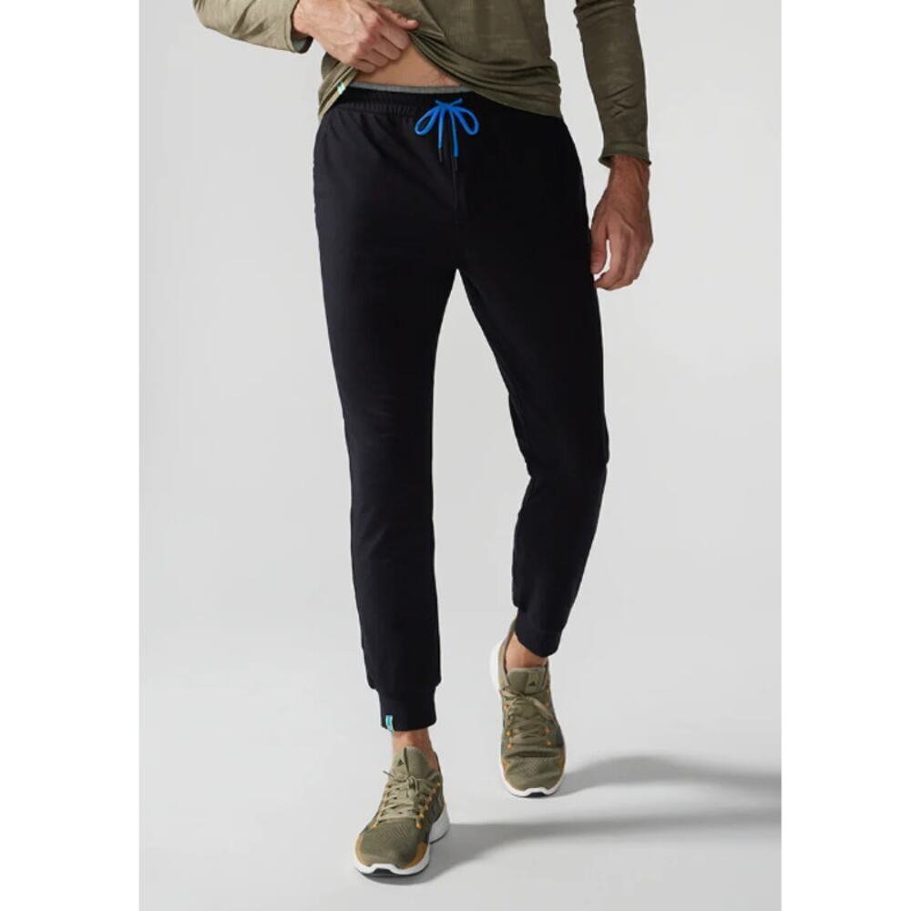 Chubbies Men's Black The Capes Movementum Jogger Size L